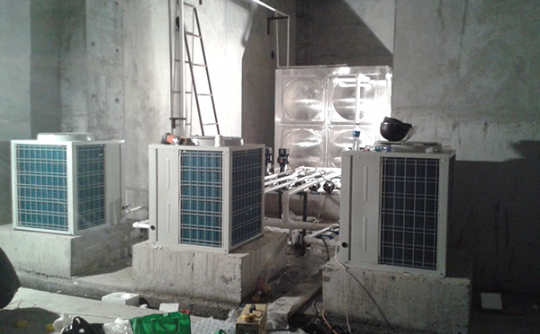 電子廠空氣能熱泵熱水工程